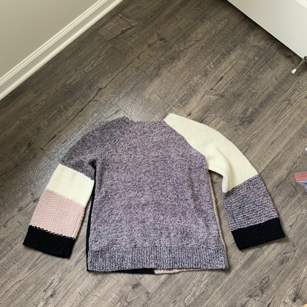 Loft Patchwork Sweater - image 2